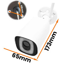 IP kamera ORLLO IP kamera Orllo TZ4 Pro Wi-Fi vamzdis 6MP Tuya IP kamera ORLLO IP kamera Orllo TZ4 Pro Wi-Fi vamzdis 6MP Tuya