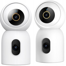 Xiaomi IMILAB C30 Dual Home Security Camera, Night Vision, 360, 3K+3K White EU CMSXJ111A