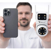 IP kamera HiLook Orllo TZ19 DUAL (4MP+4MP Wi-Fi 4K AI)