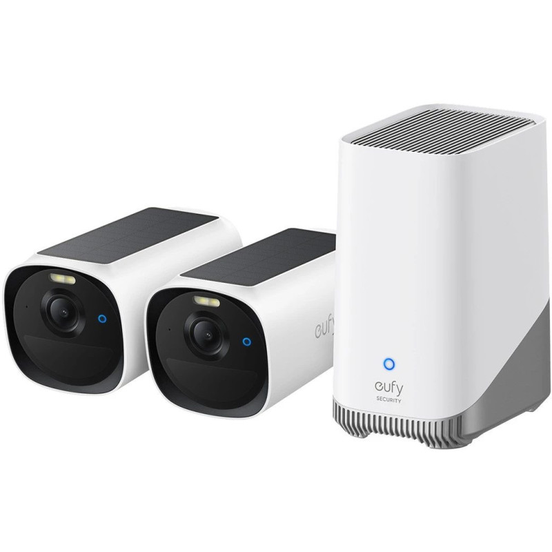 Set of 2 eufy Cam E40 cameras (HomeBase S380 docking station)