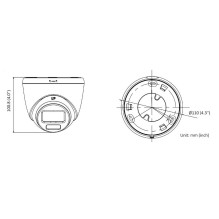 Kameros IP Hikvision Kameros IP HIKVISION DS-2CD1063G2-LIU(2.8mm)