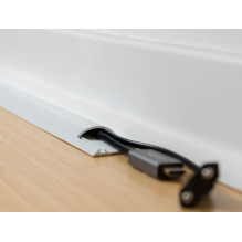 DELOCK Kabelinio kanalo alkūnė 30 x 8 mm – 1 m ilgis DELOCK Kabelinio kanalo alkūnė 30 x 8 mm – 1 m ilgis