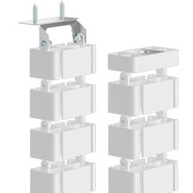 Fellowes Kabelwirbelsäule 128,8x12,9cm magnetic weiß Fellowes Kabelwirbelsäule 128,8x12,9cm magnetic weiß