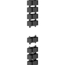 Fellowes Kabelwirbelsäule 128,8x12,9cm magnetic Black Fellowes Kabelwirbelsäule 128,8x12,9cm magnetic Black