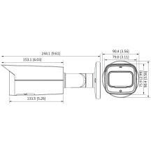 Kameros IP Dahua Technology KAMEROS IP IPC-HFW1230T-ZS-2812-S5 - 1080p 2,8 ... 12 mm - MOTOZOOM DAHUA