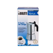 Bialetti Venera, Edelstahl Espressokocher für 2 Tassen Bialetti Venera, Edelstahl Espressokocher für 2 Tassen