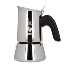 Bialetti Venera, Edelstahl Espressokocher für 2 Tassen Bialetti Venera, Edelstahl Espressokocher für 2 Tassen