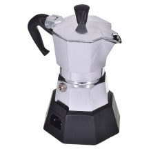 Bialetti New Moka Elettrika 2TZ (90 ml) srebrny Bialetti New Moka Elettrika 2TZ (90 ml) srebrny