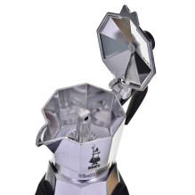 Bialetti New Moka Elettrika 2TZ (90 ml) srebrny Bialetti New Moka Elettrika 2TZ (90 ml) srebrny