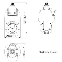 Kameros IP HikVision DS-2SE4C425MWG-E(14F0) PL Kameros IP HikVision DS-2SE4C425MWG-E(14F0) PL