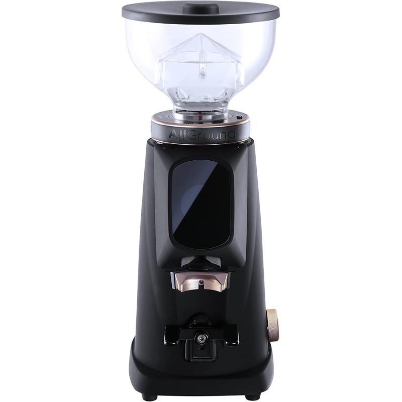 Fiorenzato AllGround Coffee Grinder Matte Matte Black Rose Gold, Titanium Grinder