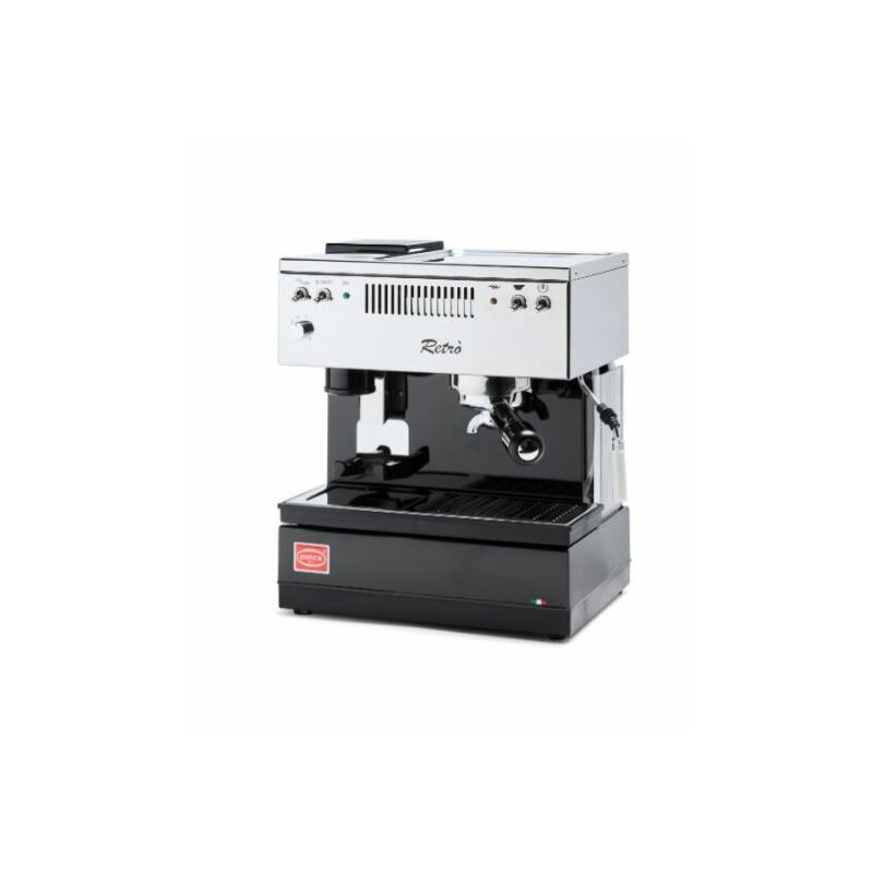 Quick Mill 0835 Retro Black Kafijas automāts ar portafilteri