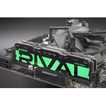 Goodram *DDR4 Rival Radiant 64GB (2*32) / 3200 CL18 Green memory module 2 x 32 GB 3200 MT / s 288-pin DIMM Goodram *DDR4 Rival Radiant 64GB (2*32) / 3200 CL18 Green memory module 2 x 32 GB 3200 MT / s 288-pin DIMM