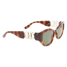 SUNGLASSES KARL LAGERFELD WOMEN KL6086S-240 (Lens / Bridge / Temple) 54 / 17 / 140 mm) SUNGLASSES KARL LAGERFELD WOMEN KL6086S-240 (Lens / Bridge / Temple) 54 / 17 / 140 mm)