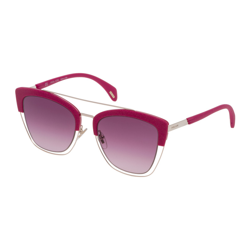 SUNGLASSES POLICE WOMAN SPL618548FFX (Lens / Bridge / Temple) 54 / 19 / 140 mm)