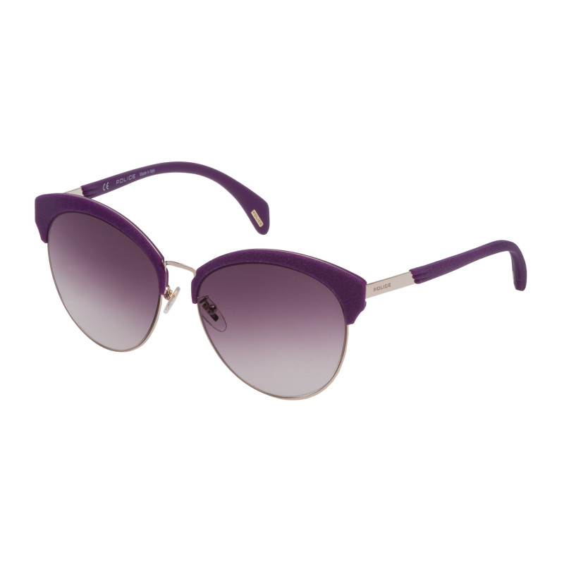 SUNGLASSES POLICE WOMAN SPL6195608FF (Lens / Bridge / Temple) 56 / 17 / 140 mm)