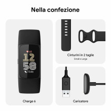 Fitbit Charge 6 Black Aluminium Fitbit Charge 6 Black Aluminium