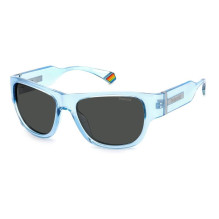 SUNGLASSES POLAROID UNISEX PLD6197SMVU (Lens / Bridge / Temple) 55 / 17 / 130 mm) SUNGLASSES POLAROID UNISEX PLD6197SMVU (Lens / Bridge / Temple) 55 / 17 / 130 mm)