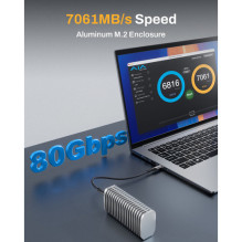 TERRAMASTER D1 SSD PRO 1bay M.2 SSD USB4.2 4 80Gbps