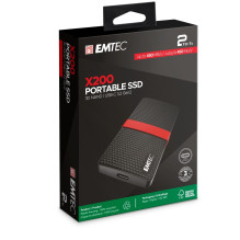 Emtec SSD 3.2Gen1 X200 1TB Nešiojami mažmeninė prekyba Emtec SSD 3.2Gen1 X200 1TB Nešiojami mažmeninė prekyba