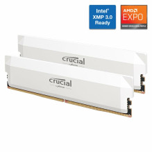 Atmintis Crucial Pro Overclocking, DDR5, 32 GB, 6400MHz, CL38 (CP2K16G64C38U5W) Atmintis Crucial Pro Overclocking, DDR5, 32 GB, 6400MHz, CL38 (CP2K16G64C38U5W)
