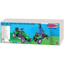 Jamara Ride-on Tractor Big Wheel 12V grün 3+