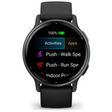 SMARTWATCH VIVOACTIVE 5 / BLACK / SLAT 010-02862-10 GARMIN