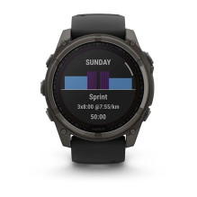 SMARTWATCH FENIX 8 SAPP. SOLAR / BLACK / GRAY 010-02907-11 GARMIN