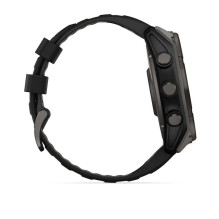 Garmin fenix 8 / 51mm,Saph Solar,CrbnGry Ti / Black band