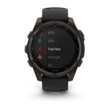 Garmin fenix 8 / 47mm,Saph Solar,CrbnGry Ti / Black band Garmin fenix 8 / 47mm,Saph Solar,CrbnGry Ti / Black band