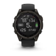 Garmin fenix 8 / 47mm,Saph Solar,CrbnGry Ti / Black band Garmin fenix 8 / 47mm,Saph Solar,CrbnGry Ti / Black band