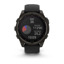 Garmin fenix 8 / 47mm,Saph Solar,CrbnGry Ti / Black band Garmin fenix 8 / 47mm,Saph Solar,CrbnGry Ti / Black band