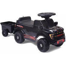 Jamara Rutscher Shelby Ford F-150 Raptor mit Anhänger schw.