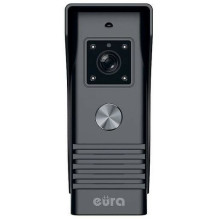 Eura Wideodomofon EURA VDP-45A3 ALPHA Black kolor monitor 7'' obsuga 1 wejście Eura Wideodomofon EURA VDP-45A3 ALPHA Black kolor monitor 7'' obsuga 1 wejście