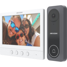 Zestaw wideodomofonowy Hilook pateikė Hikvision TVI-VIS-04 Zestaw wideodomofonowy Hilook pateikė Hikvision TVI-VIS-04