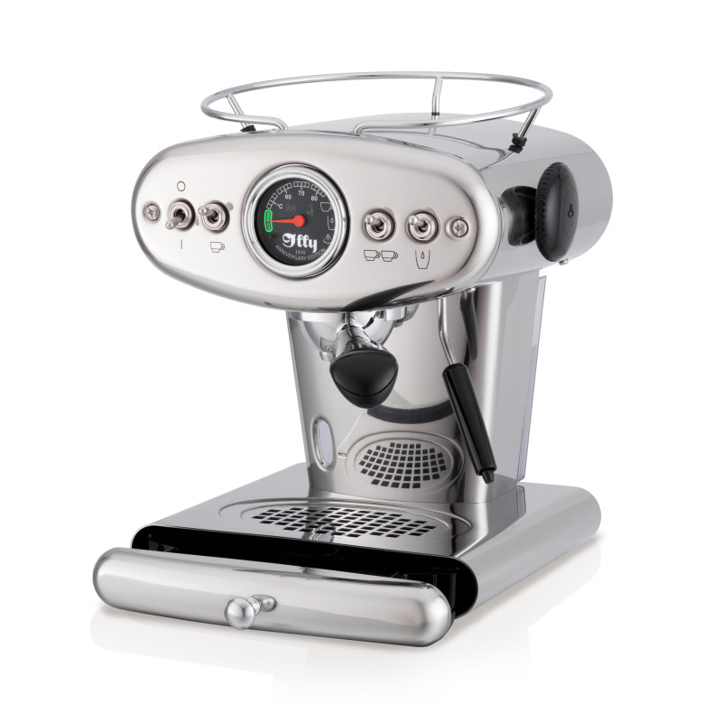 illy X1 Jubiliejinė kava malimo ir E.S.E. pakuočių aparatas (nerūdijantis plienas)
