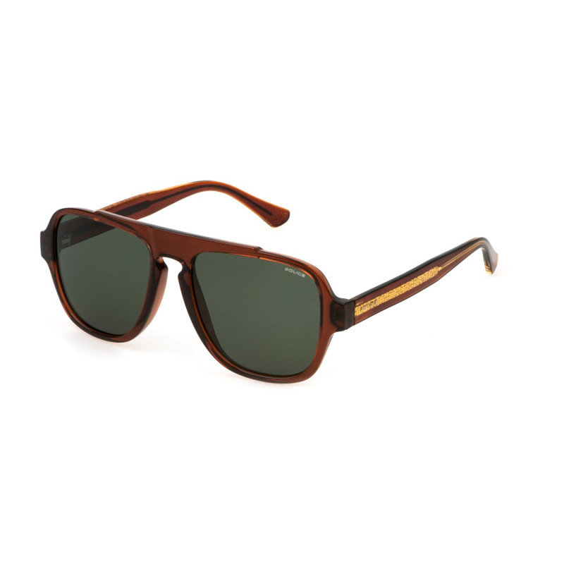SUNGLASSES POLICE MAN SPLP57-5506PQ (Lens / Bridge / Temple) 55 / 17 / 145 mm)