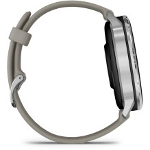 Sportinis išmanusis laikrodis Garmin Venu 4 45 mm Silver su sidabriškai pilka silikonine apyranke Sportinis išmanusis laikrodis Garmin Venu 4 45 mm Silver su sidabriškai pilka silikonine apyranke