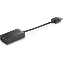 HP HDMI to VGA Cable Adapter VGA (D-Sub) HDMI Type A (Standard) Black HP HDMI to VGA Cable Adapter VGA (D-Sub) HDMI Type A (Standard) Black