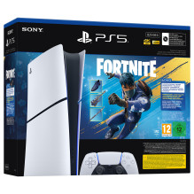Sony PlayStation 5 Slim skaitmeninis leidimas 825GB + Fortnite: Flowering Chaos – balta Sony PlayStation 5 Slim skaitmeninis leidimas 825GB + Fortnite: Flowering Chaos – balta