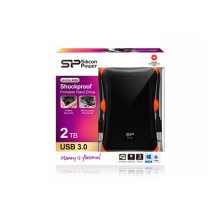Silicon Power Kietasis diskas 2,5" 2TB USB3.0 A30Anti-shock Blac išorinė mažmeninė prekyba