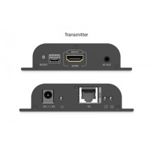 Przedłużacz (extender) po skrętce kat.6 HDMI 4K / 60Hz przez IP 1G lub do 120m / 200m z PoE, max. 253 odbiorniki, sterow Przedłużacz (extender) po skrętce kat.6 HDMI 4K / 60Hz przez IP 1G lub do 120m / 200m z PoE, max. 253 odbiorniki, sterow