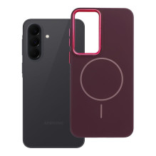 Case for Samsung A37 Frame Mag Cover compatible with MagSafe purple Case for Samsung A37 Frame Mag Cover compatible with MagSafe purple