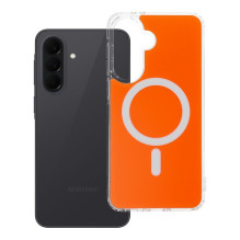 „Samsung A37 Clear Fusion Mag Cover“ dėklas, suderinamas su „MagSafe“, hermes orange „Samsung A37 Clear Fusion Mag Cover“ dėklas, suderinamas su „MagSafe“, hermes orange