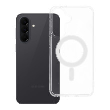 „Samsung A37 Clear Mag Cover“ (STR) dėklas, suderinamas su „MagSafe“ permatomu dėklu „Samsung A37 Clear Mag Cover“ (STR) dėklas, suderinamas su „MagSafe“ permatomu dėklu