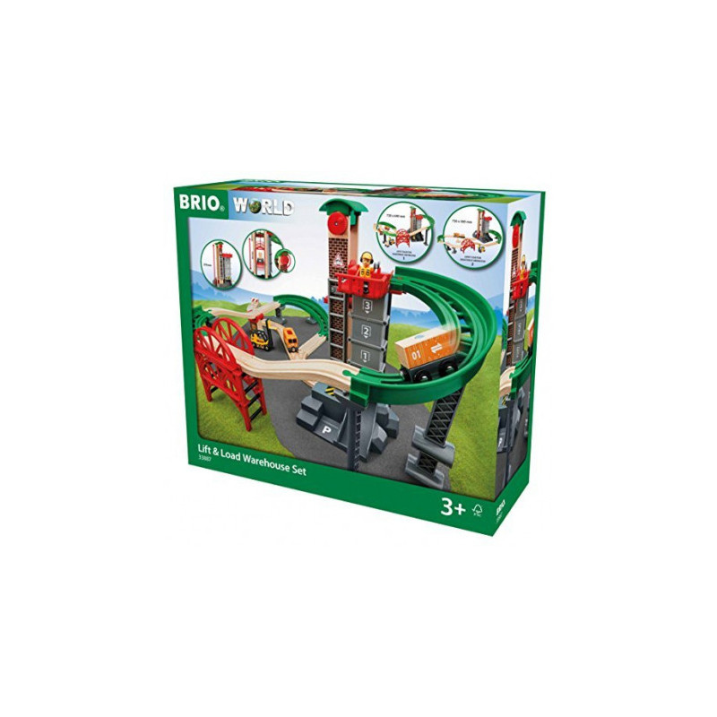 Brio BRIO Large warehouse with lift - 33887