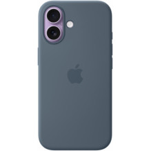 Apple Silicone Case with MagSafe iPhone 17 Anchor Blue Apple Silicone Case with MagSafe iPhone 17 Anchor Blue