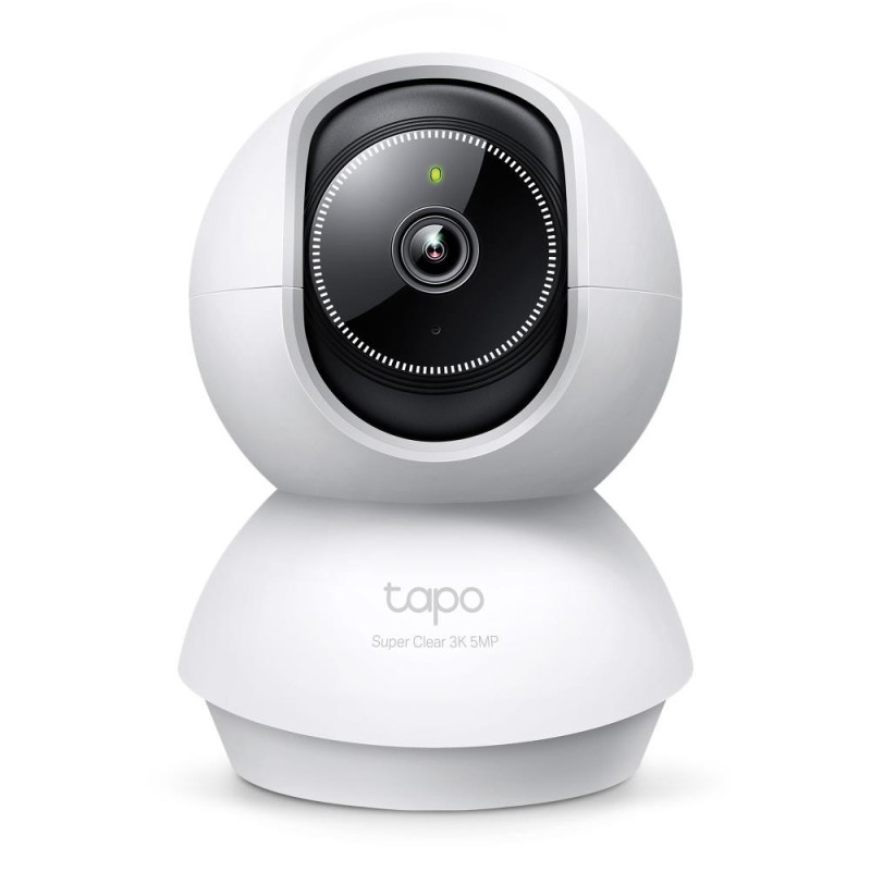 TP-Link Tapo C230 lemputė IP apsaugos kamera, skirta vidaus patalpoms, 2880 x 1620 pikselių, montuojama ant lubų / stalo