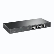 TP-Link 18-Port Gigabit Rackmount Jungiklis su 16 PoE+ TP-Link 18-Port Gigabit Rackmount Jungiklis su 16 PoE+