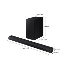 Garso sistema Samsung SOUNDBAR HW-B650F Garso sistema Samsung SOUNDBAR HW-B650F